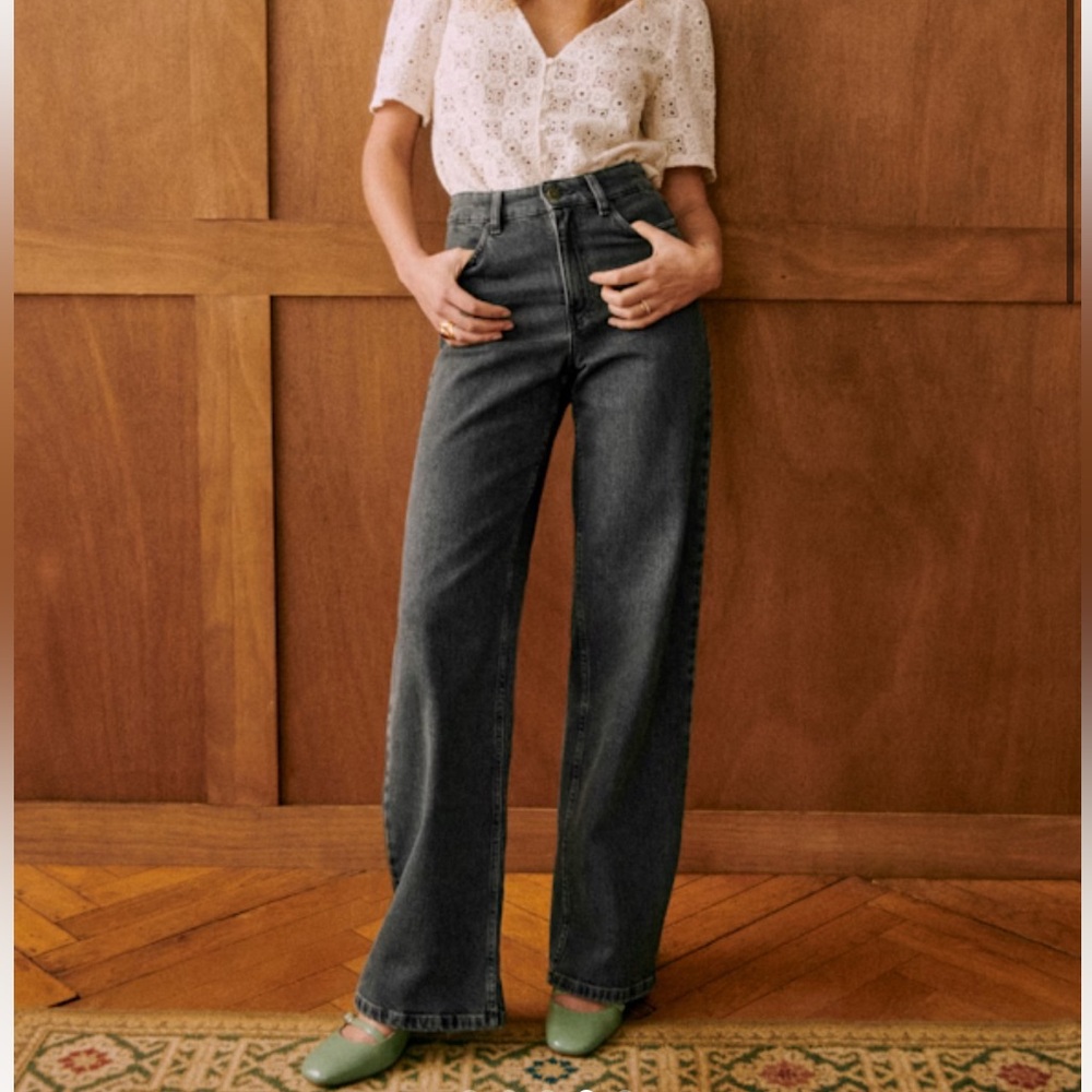 🆕 Sezane Wide Leg Trousers